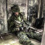 Airsoft sleeping on guard!